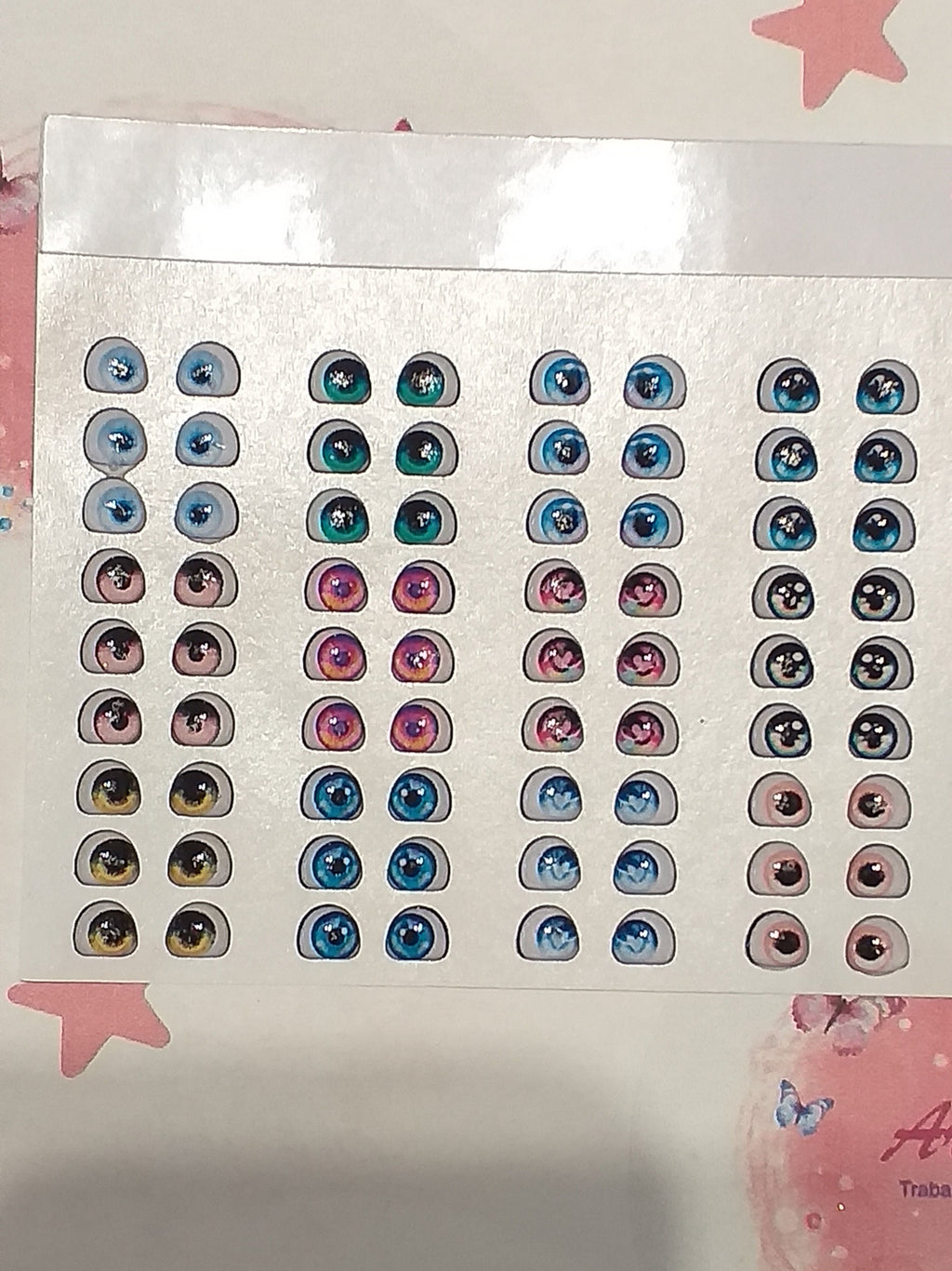 olhos para bonecos fimo, biscoito..