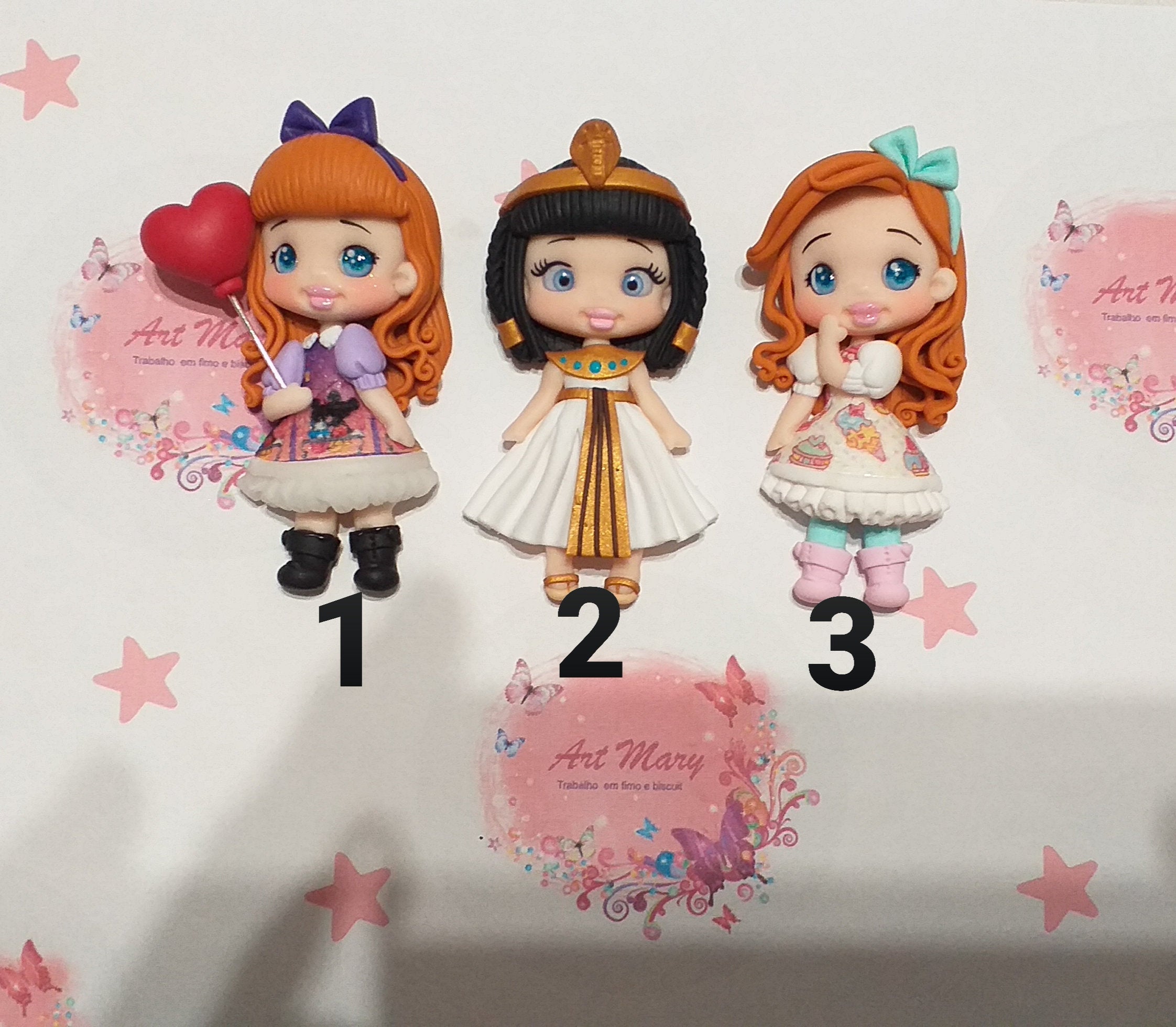 charms um fimo, argila polimérica