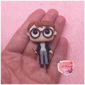 Amuleto Harry Potter em Funko Pop em cerâmica plástica, fimo