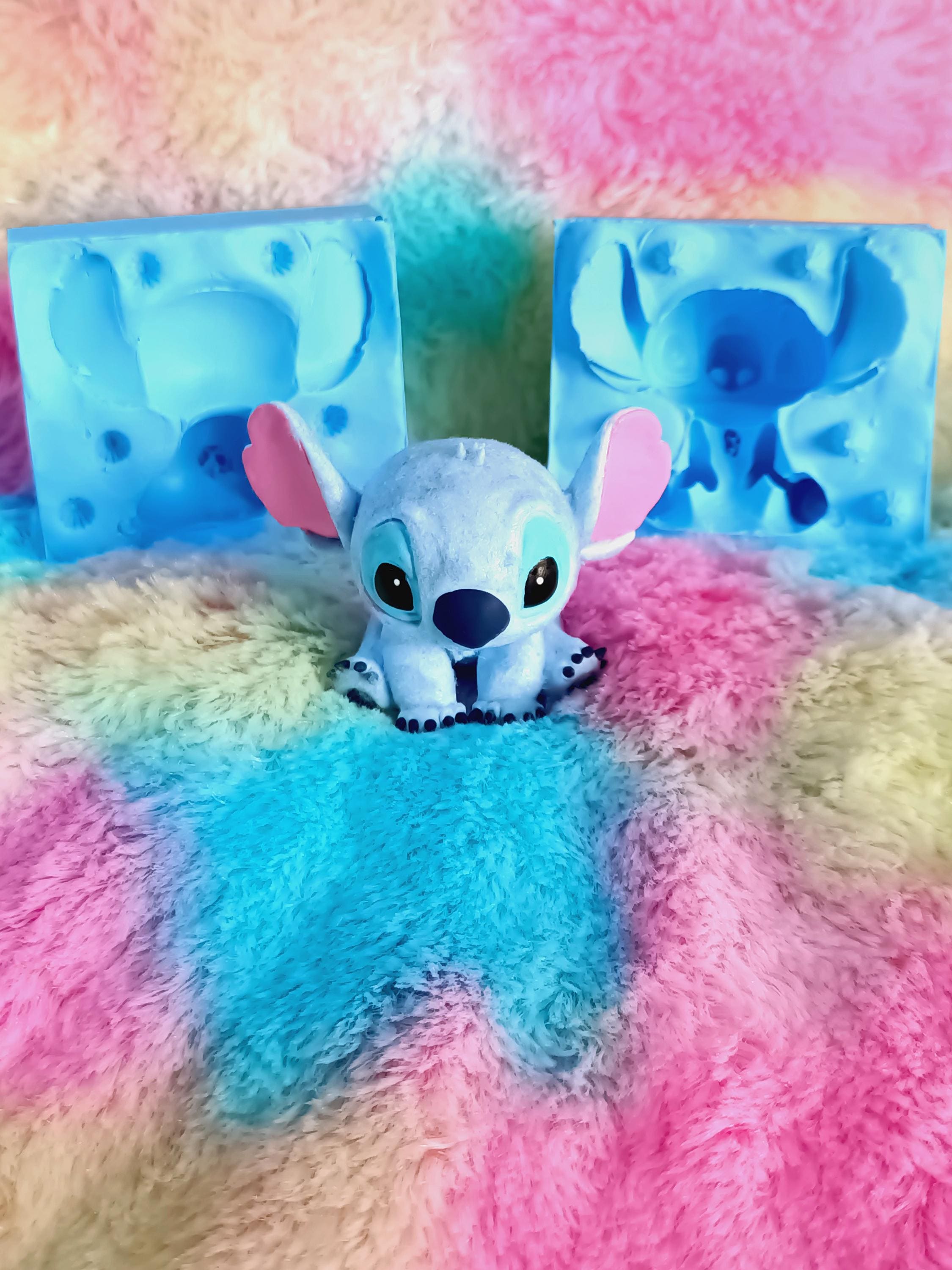 Molde de Silicone ponto 3D – 6 cm | Molde Kawaii para Biscoito ou Argila