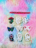 Conjunto de Cortantes 4 cm — Para Polymer Clay, Fimo, Pasta de Açúcar e Chocolate