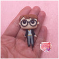Amuleto Harry Potter em Funko Pop em cerâmica plástica, fimo
