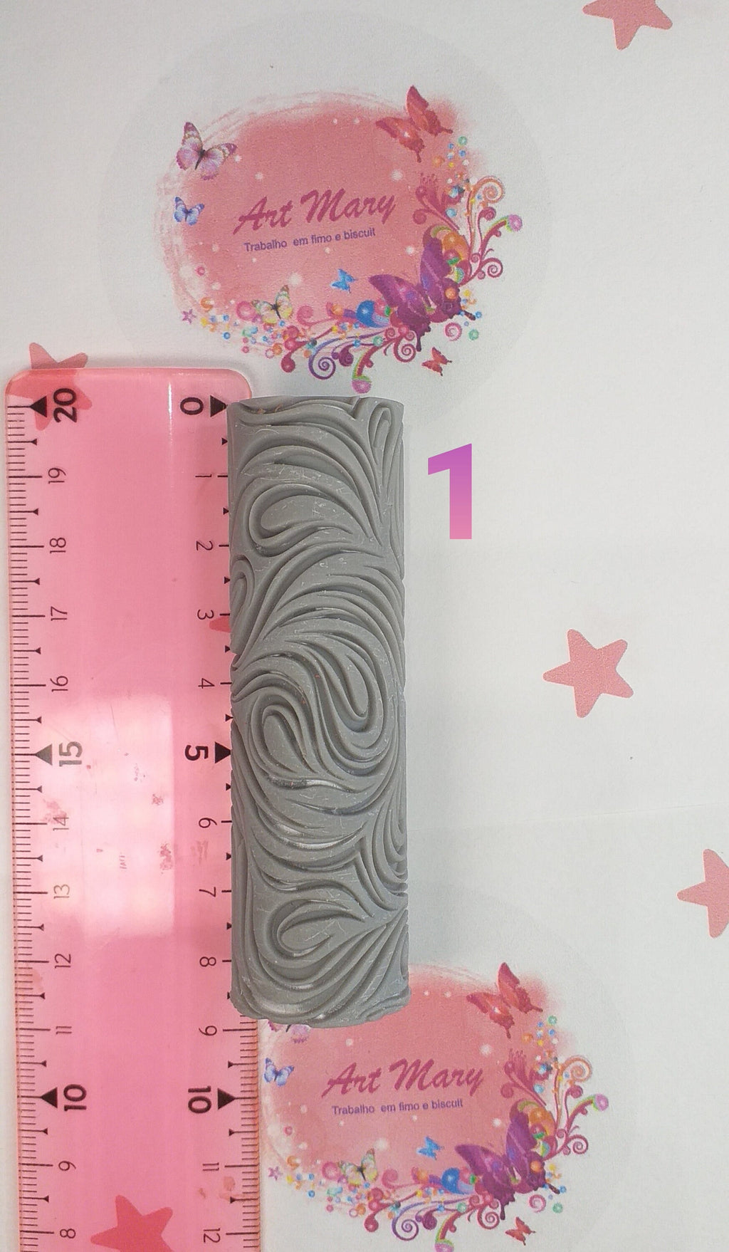 rolos de textura para fimo, argila polimérica