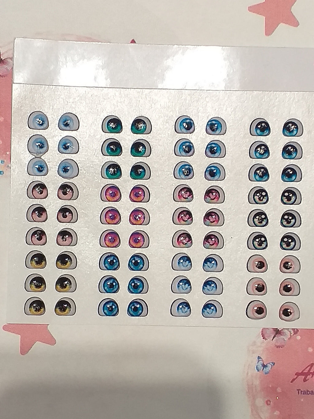 olhos para bonecos fimo, biscoito..