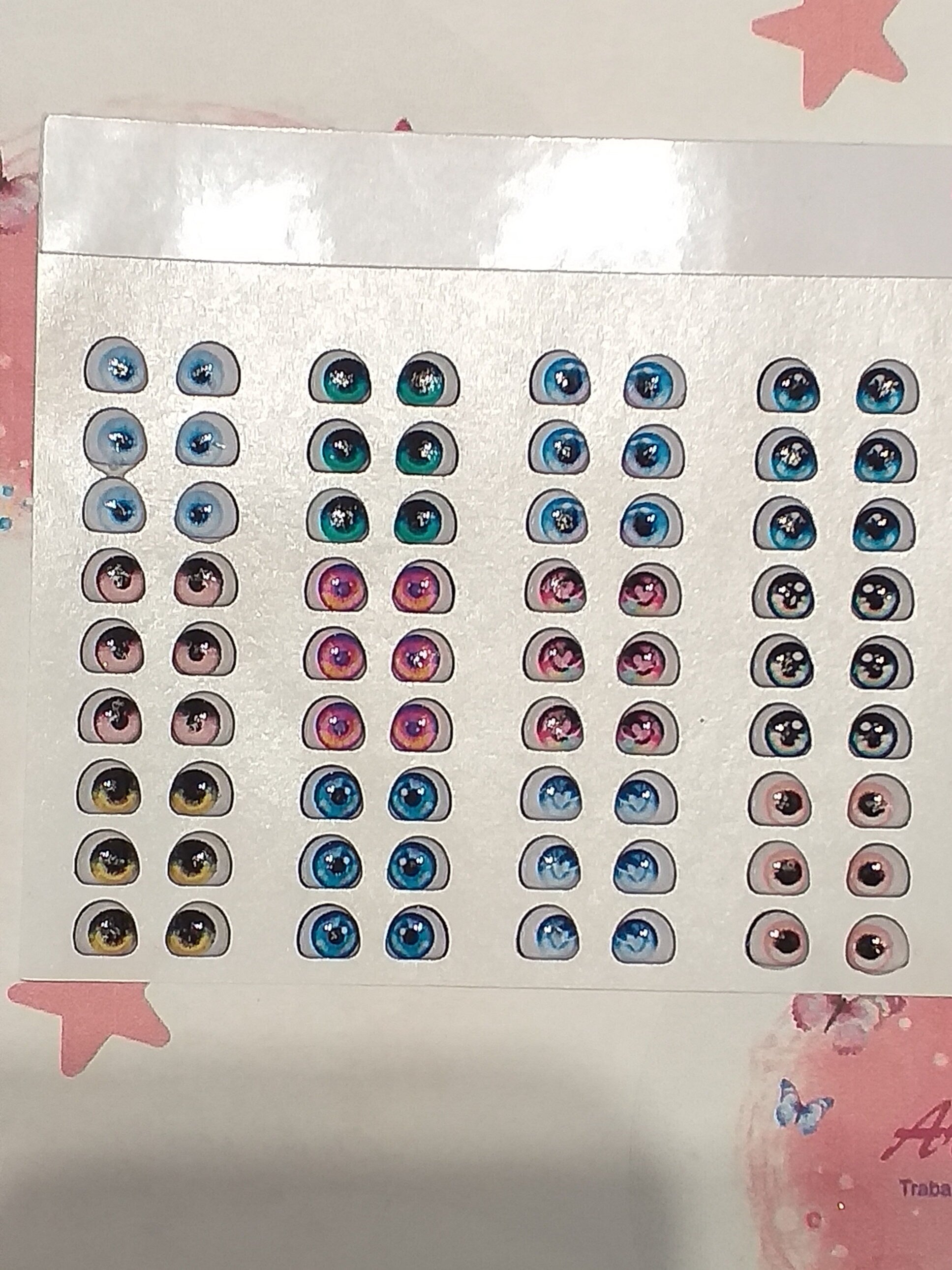 olhos para bonecos fimo, biscoito..