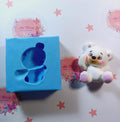 Molde urso para fimo, argila polimérica