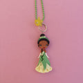 Colar Tiana fimo, argila polimérica