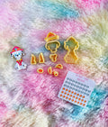 Conjunto de Cortadores do Stitch – Para Criações Perfeitas! argila de polímero, fimo