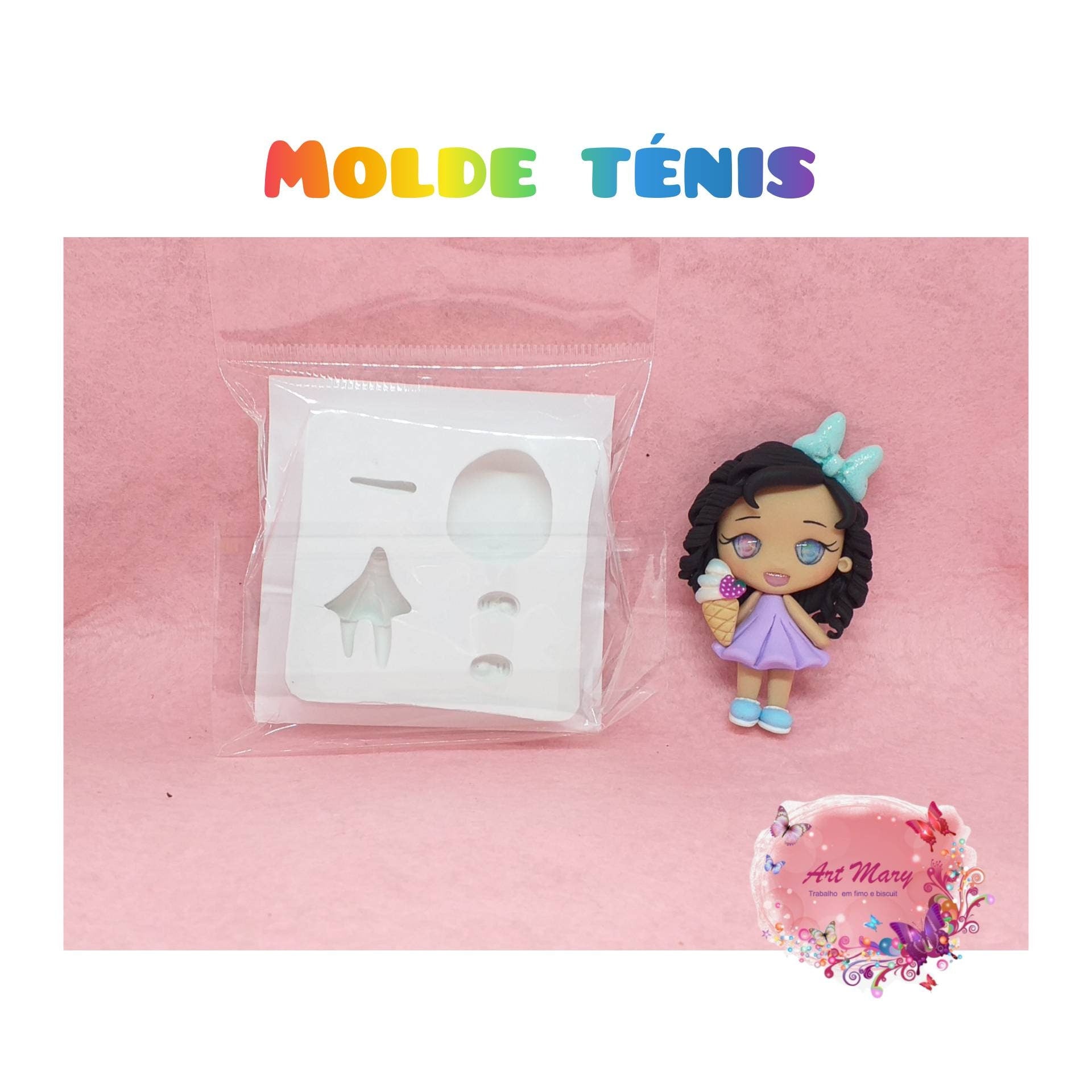 molde de tênis