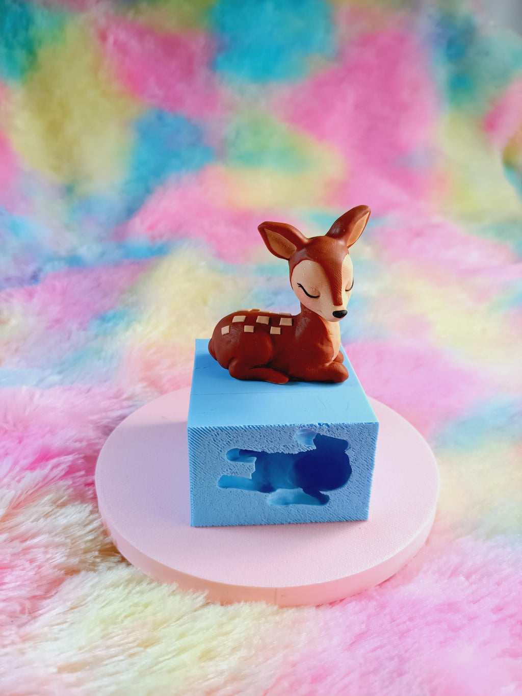 Molde de Cervo em Fimo - Criar Figuras Artesanais Delicadas