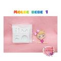 molde de bebê 1