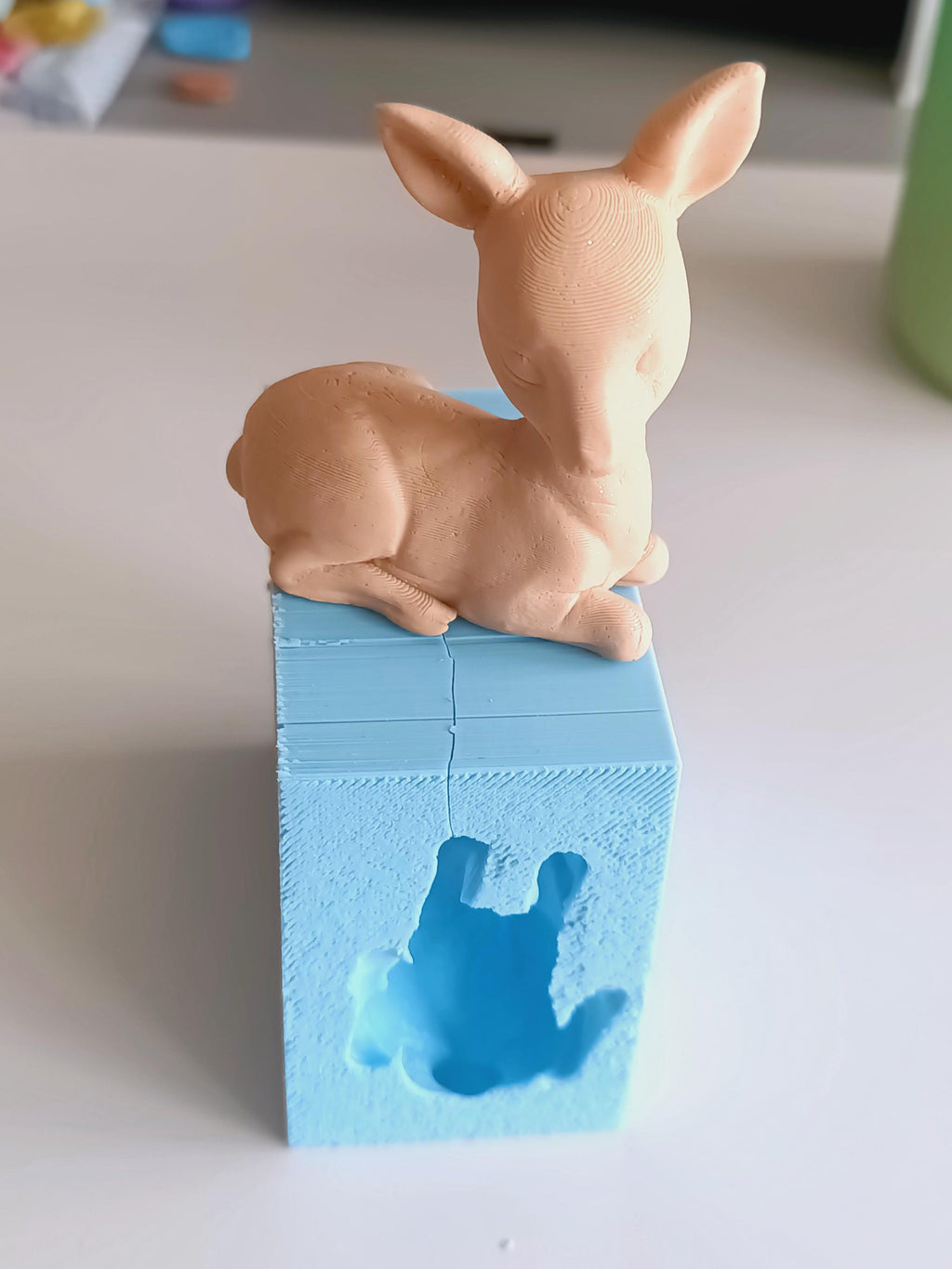 Molde de Cervo em Fimo - Criar Figuras Artesanais Delicadas