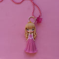 Colar Princesa Aurora o filme maléfico fimo, cerâmica plástica