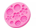 molde de flor 1 para fimo, argila polimérica