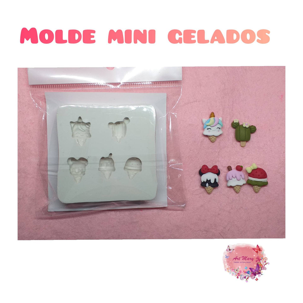 forma de mini sorvete