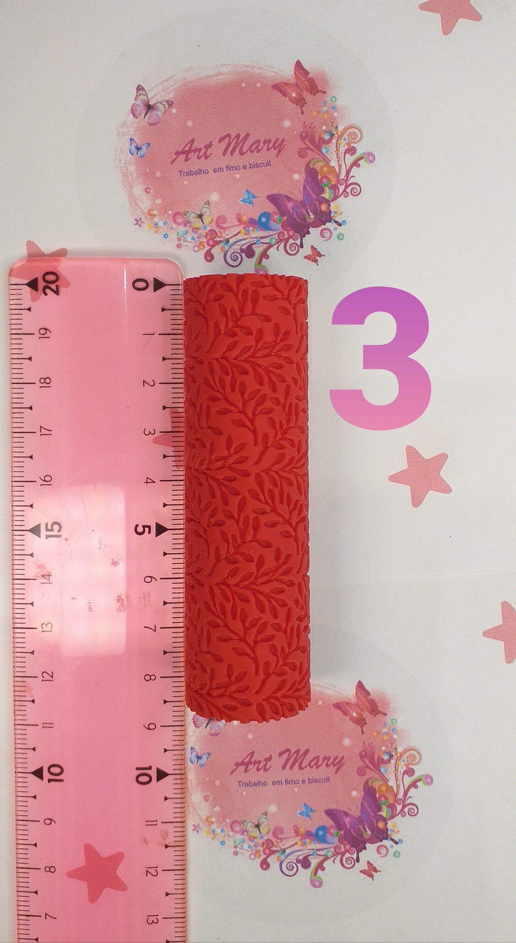 rolos de textura para fimo, argila polimérica