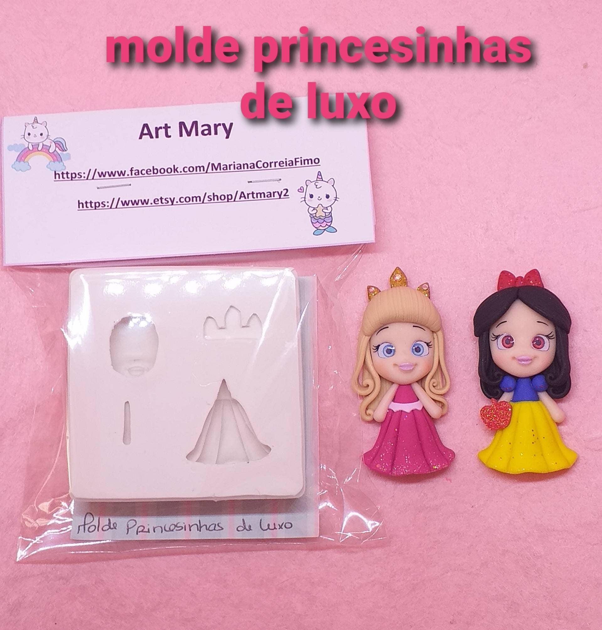 Molde de princesa de luxo