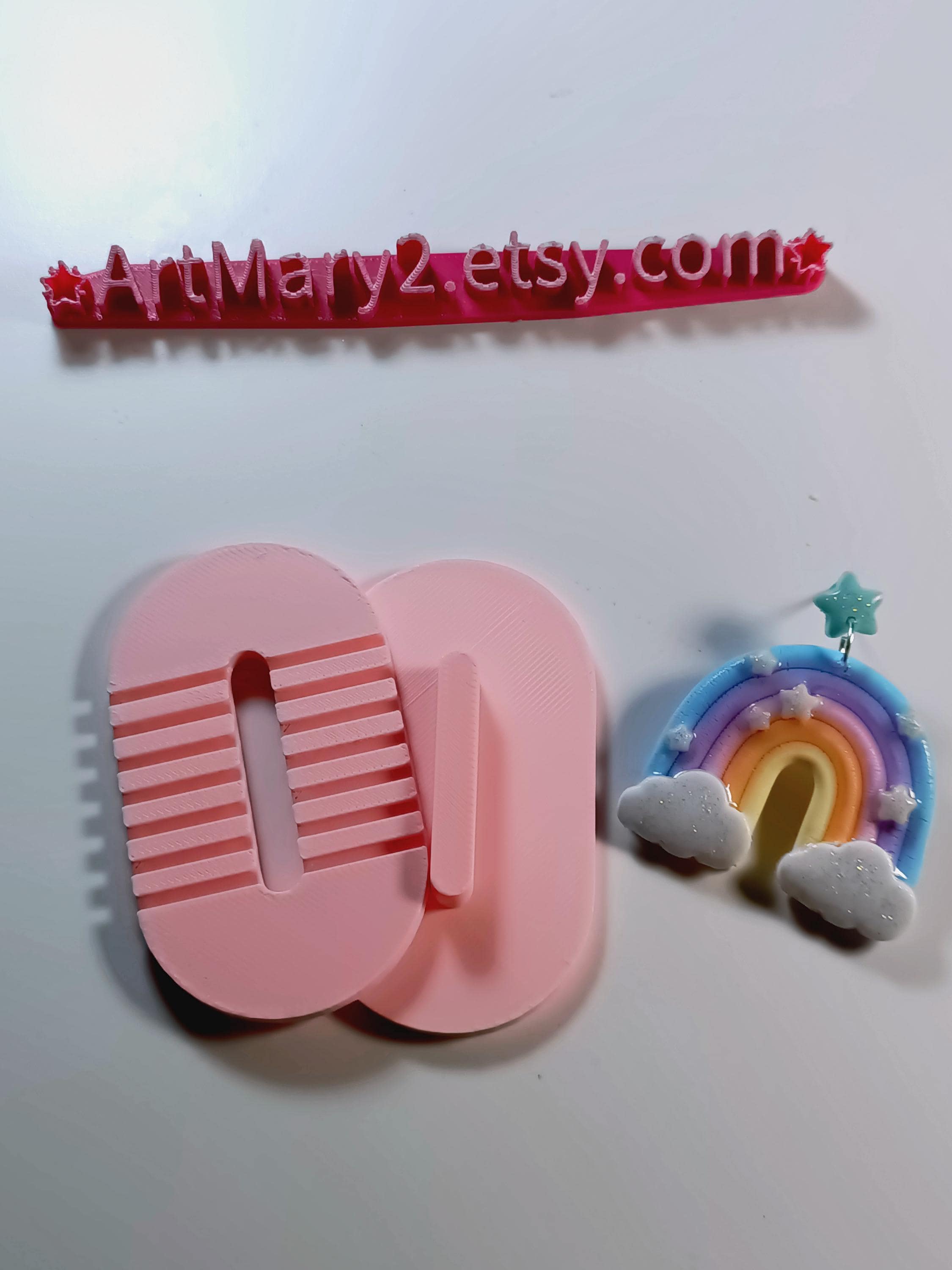 Suporte Versátil para Criar Arco-Íris em Polymer Clay